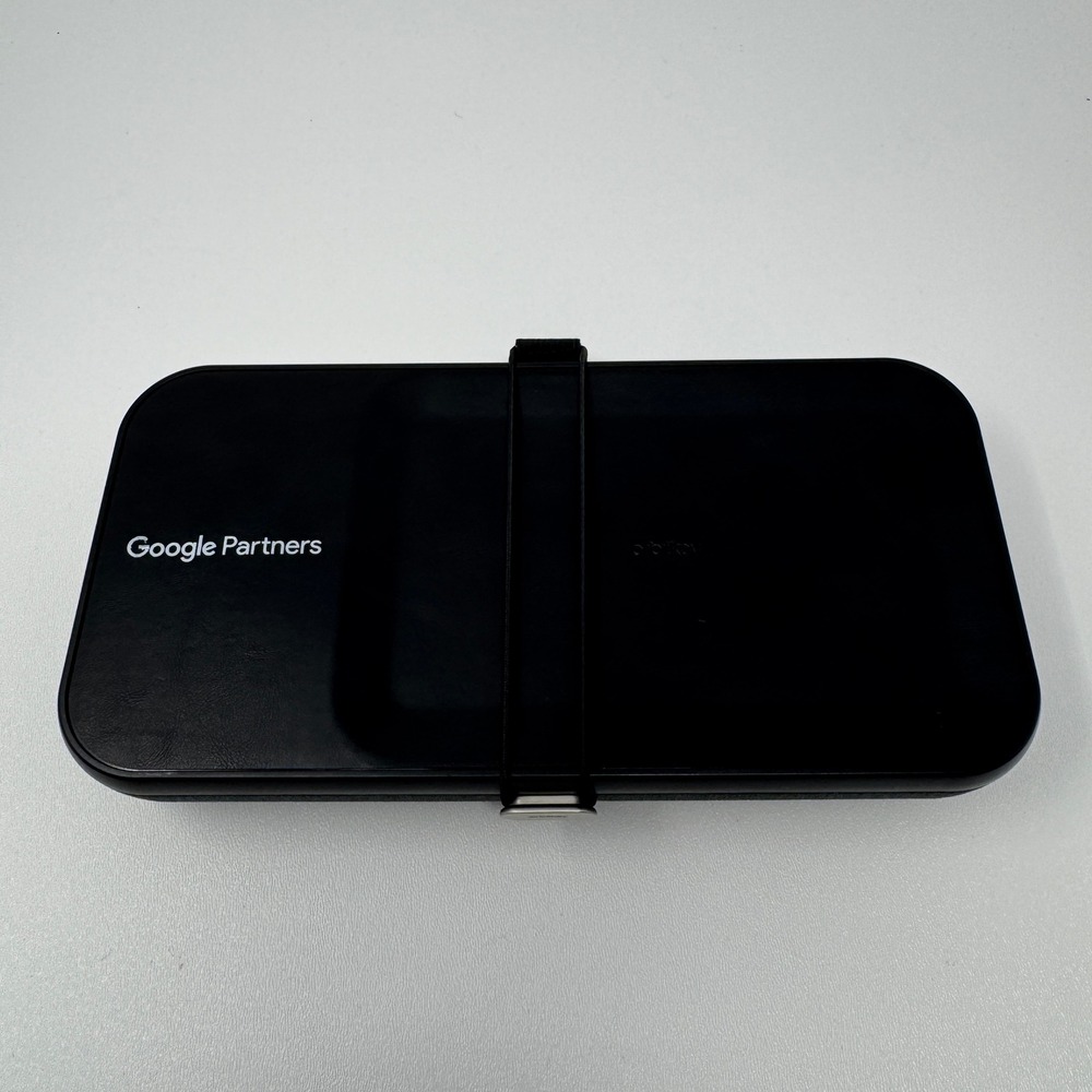 Orbitkey Nest Google Partners Edition Black Portable Desk Organizer Storage Case